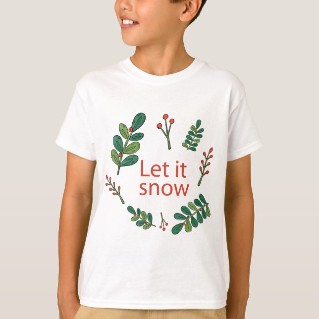 Camiseta feliz natal (Frente)