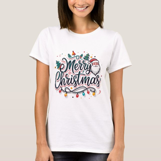 Camiseta Feliz Natal (Frente)