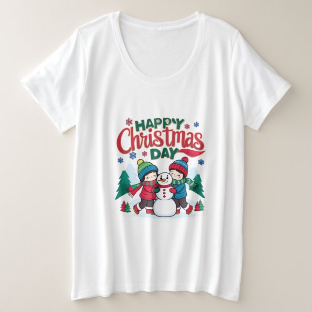 Camiseta Feliz Natal (Frente do Design)