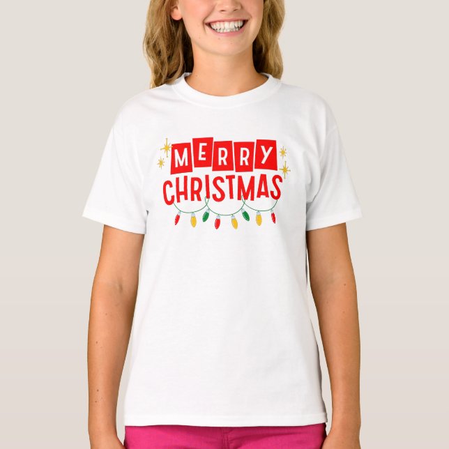 Camiseta Feliz Natal (Frente)