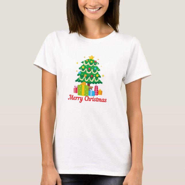Camiseta Feliz Natal (Frente)