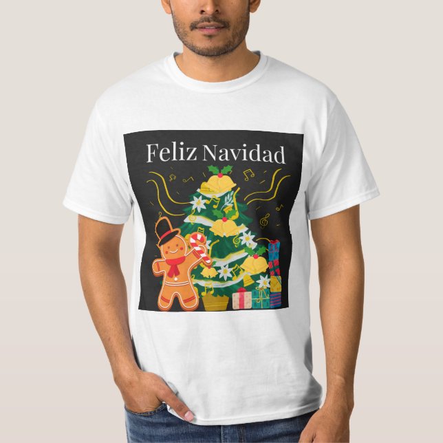 Camiseta feliz natal (Frente)