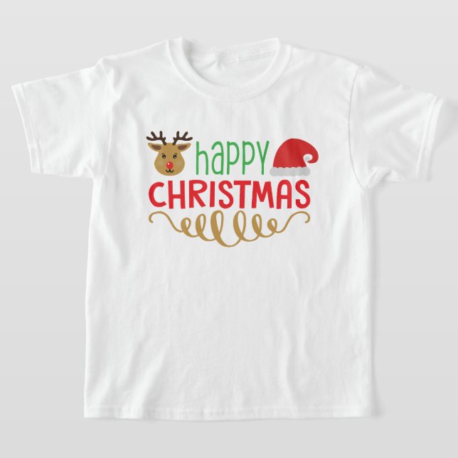 Camiseta Feliz Natal (Postura )