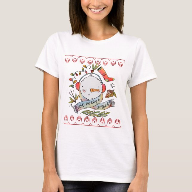 Camiseta Feliz Natal (Frente)
