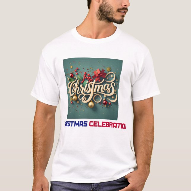 Camiseta Feliz Natal (Frente)