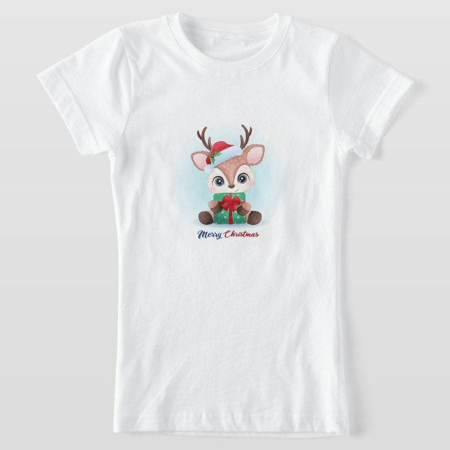 Camiseta Feliz Natal (Merry Christmas Reindeer T-Shirt!)