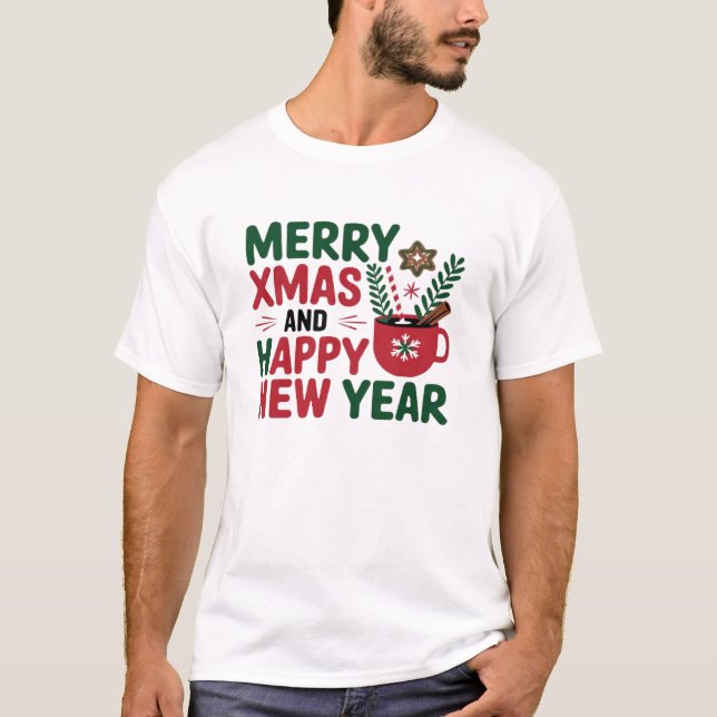 Camiseta Feliz Natal (Frente)