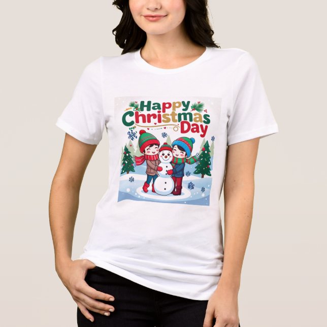 Camiseta Feliz Natal (Frente)