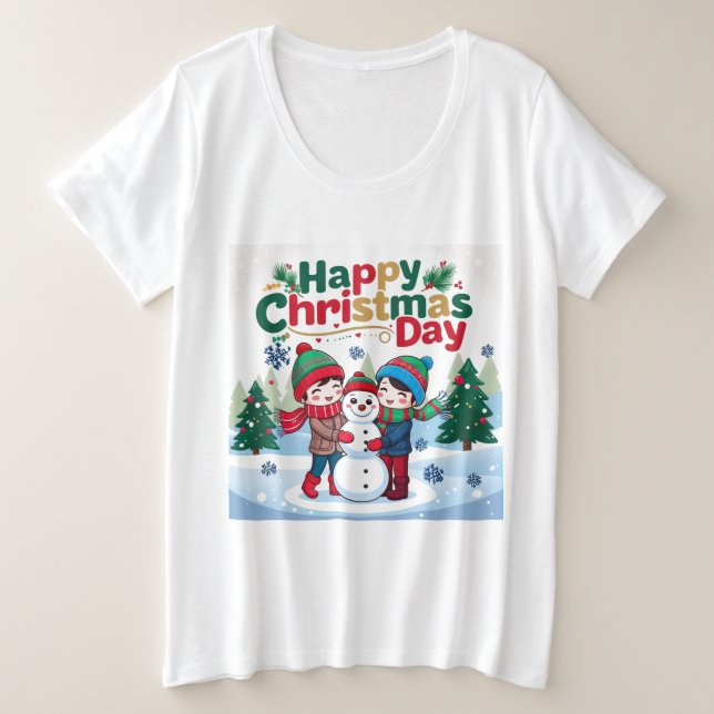 Camiseta Feliz Natal (Frente do Design)