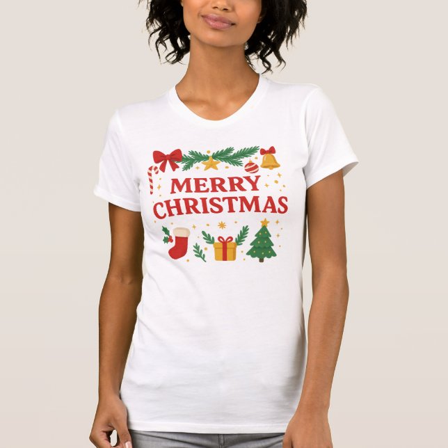 Camiseta Feliz Natal (Frente)