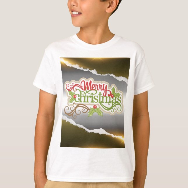 Camiseta Feliz Natal  (Frente)