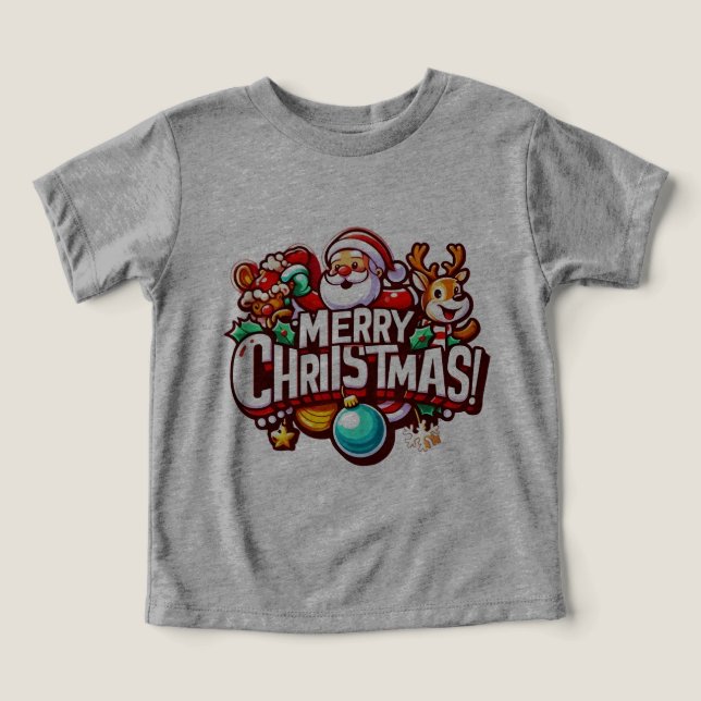 Camiseta feliz Natal (Design frontal)