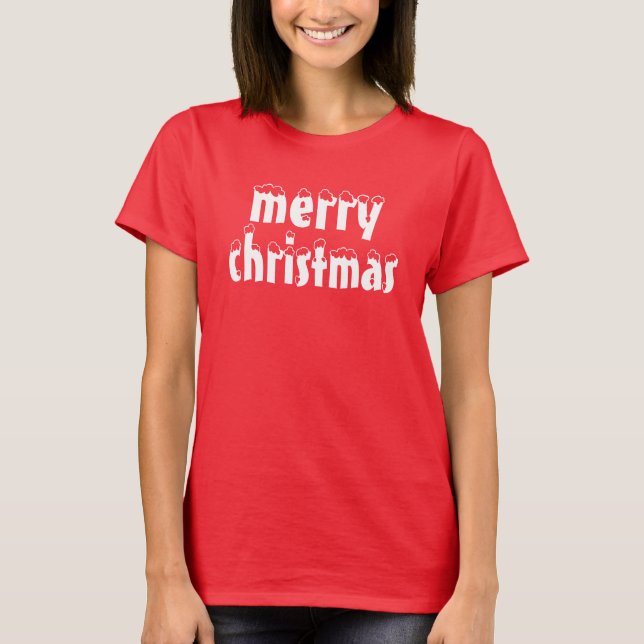 Camiseta Feliz Natal (Frente)