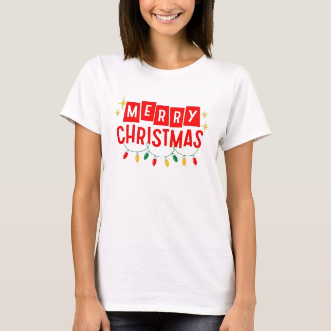 Camiseta Feliz Natal (Frente)