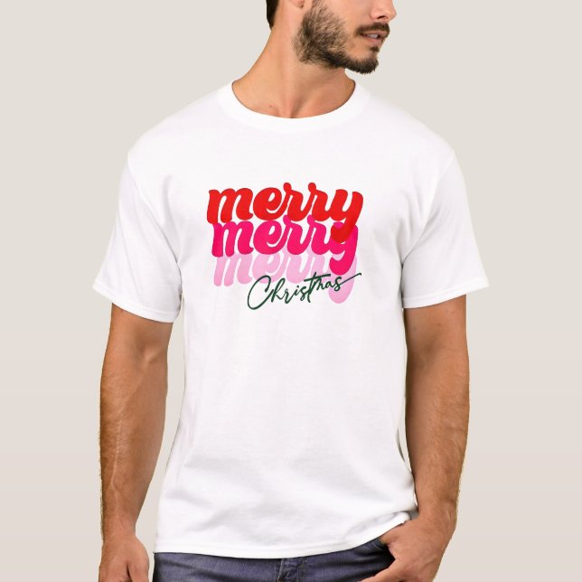 Camiseta Feliz Natal 🎅✨ (Frente)
