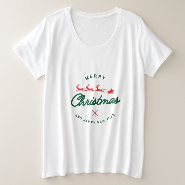 Camiseta Feliz Natal (Frente do Design)