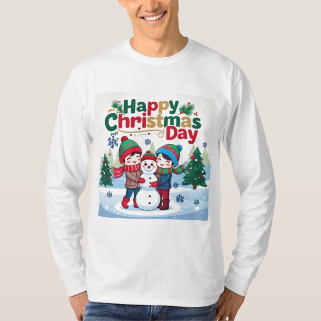 Camiseta Feliz Natal (Frente)