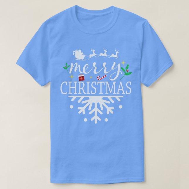 Camiseta Feliz Natal 10 (Frente do Design)