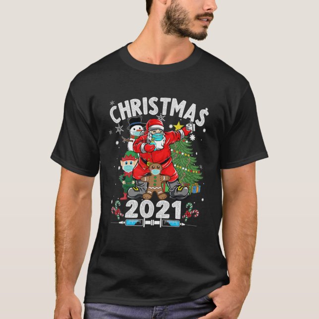 Camiseta Feliz Natal 2021 - Papais noeis (Frente)