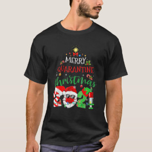 Camiseta Feliz Natal 2021 Reindeer Funny Pajamas Família