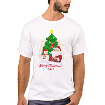 Feliz Natal 2025 Unisex Jersey Tee