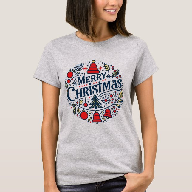 Camiseta Feliz Natal 3 (Frente)