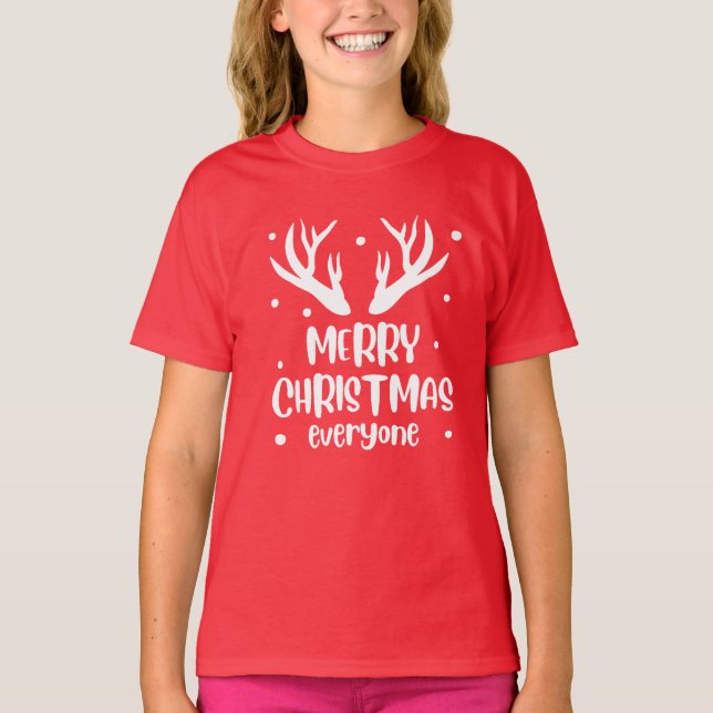 Camiseta Feliz Natal a Todos (Frente)