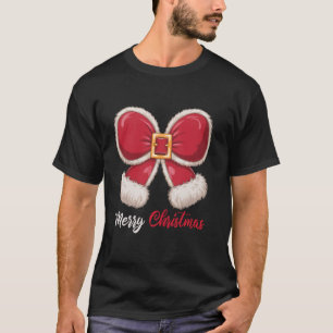 Camiseta Feliz Natal Arco Papais noeis de Natal Chris