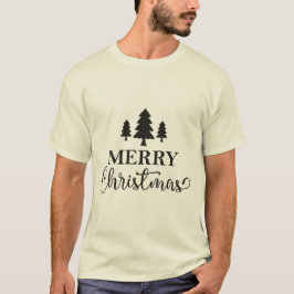 Camiseta Feliz Natal - Árvore Elegante