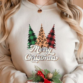 Camiseta Feliz Natal - Árvores de Natal