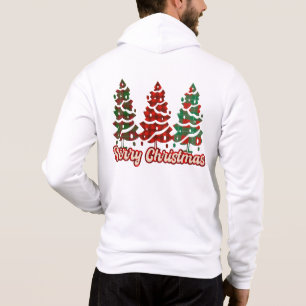 Camiseta Feliz Natal Árvores Xadrez Búfalo Design-42019
