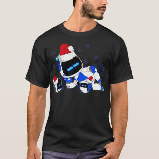 Camiseta Feliz Natal Astrobot Engraçado Suor