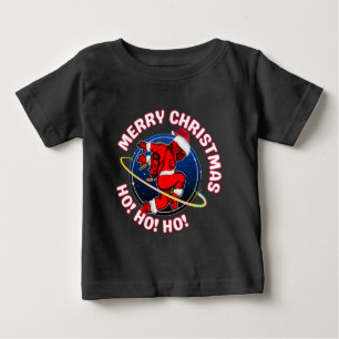 CAMISETA FELIZ NATAL ASTRONAUTA ESPACIAL ENGRAÇADO