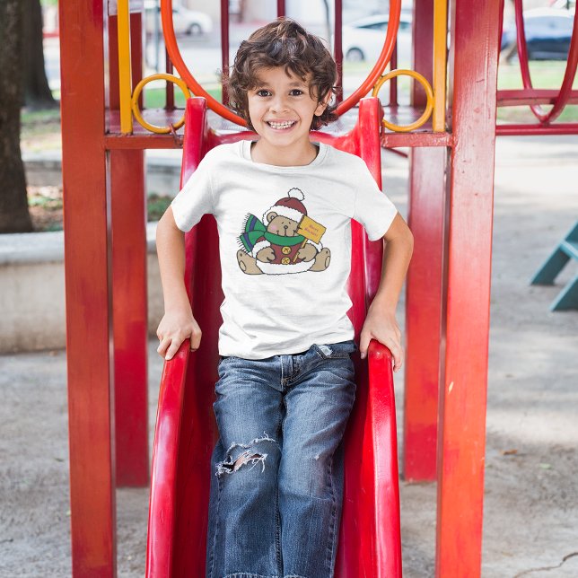 Camiseta Feliz Natal Bear (Criador carregado)