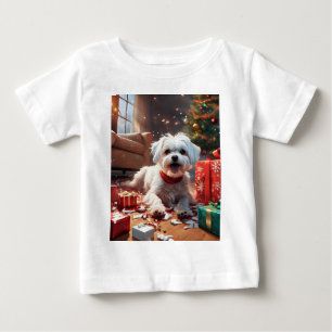 Camiseta Feliz Natal, Bonito, Engraçado, Cartoon