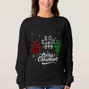 Camiseta Feliz Natal Búfalo Plasco Vermelho Cão Verde Branc