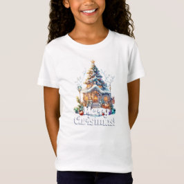 Camiseta Feliz Natal Candy House