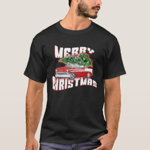 Camiseta Feliz Natal - Carro Clássico de Natal