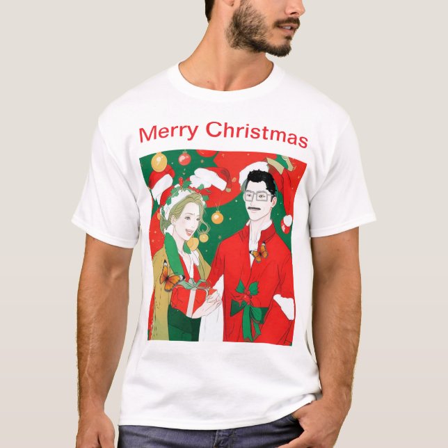 Camiseta Feliz Natal Celebração (Frente)
