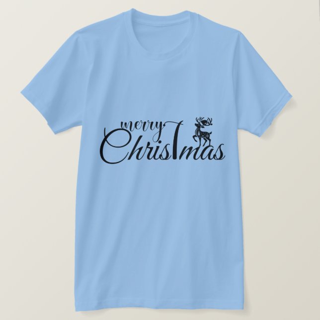 Camiseta Feliz Natal: Celebrar a Estação (Frente do Design)