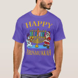 Camiseta Feliz Natal Chrismukkah Hanukkah<br><div class="desc">Feliz Natal Chrismukkah Hanukkah.</div>