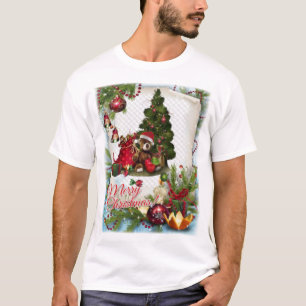 Camiseta Feliz Natal com presentes
