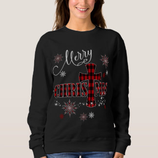 Camiseta Feliz Natal Cross Buffalo Xadrez Christian Holi