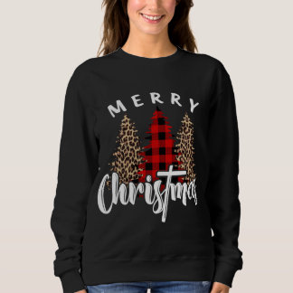 Camiseta Feliz Natal Cross Buffalo Xadrez Leopard Impressão