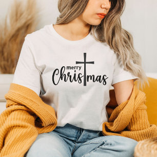 Camiseta Feliz Natal Cross Faith Shirt