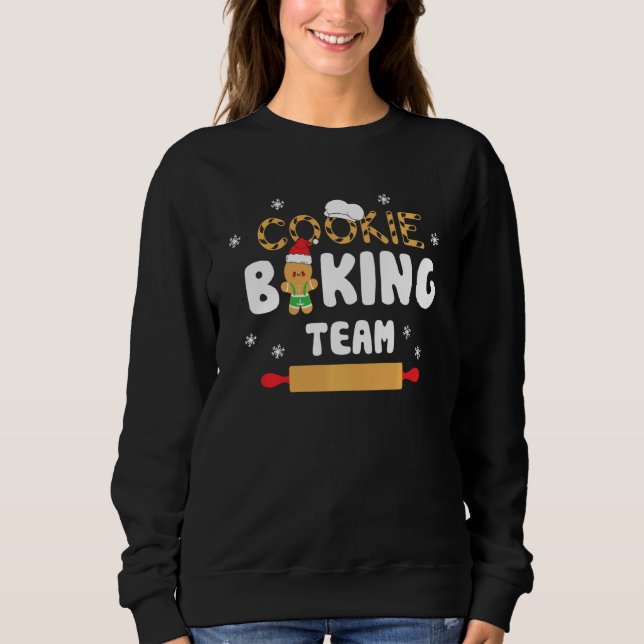 Camiseta Feliz Natal da Equipe de Baking da Cookie 2022 (Frente)