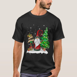 Camiseta Feliz Natal da família Gnomo