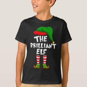 Camiseta Feliz Natal Da Família, O Elf Brilhante
