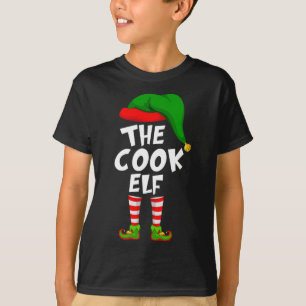 Camiseta Feliz Natal Da Família, O Elfo Cook
