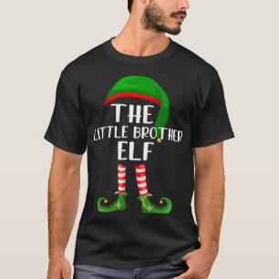 Camiseta Feliz Natal Da Família O Pequeno Irmão Elf